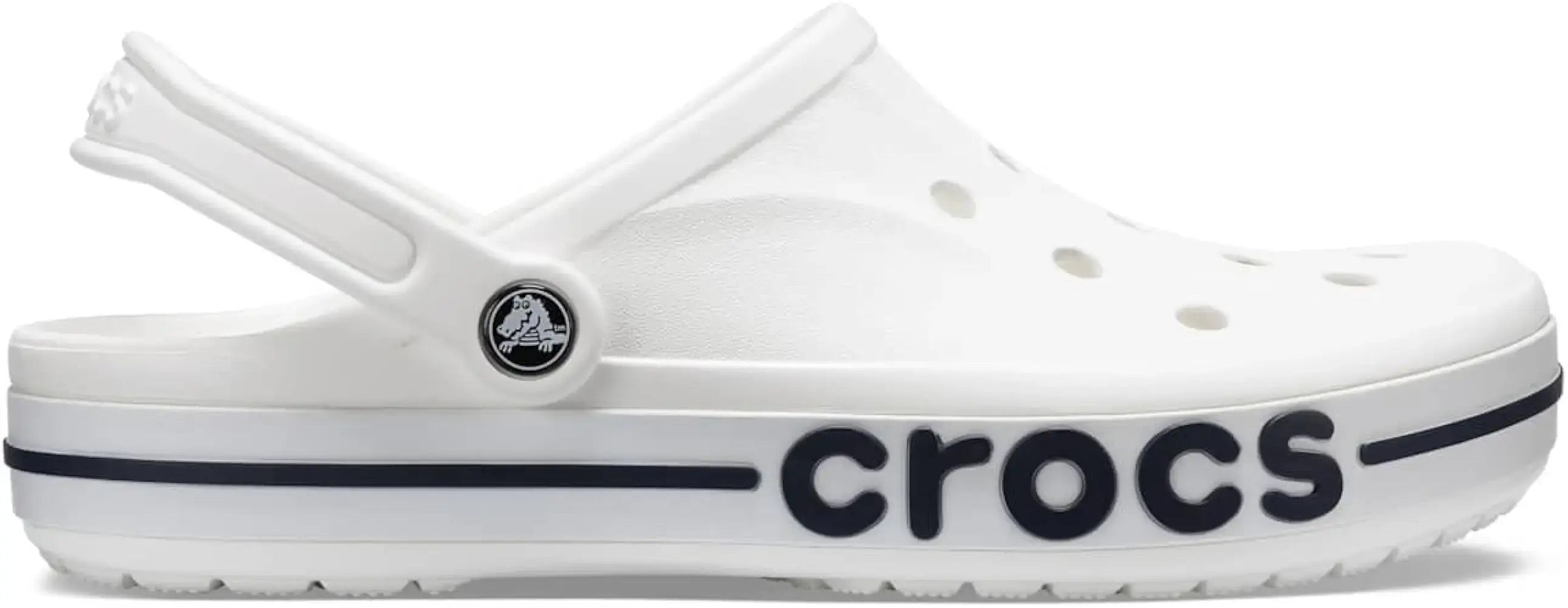 All-Day Comfort: Crocs Bayaband Clog Pure White