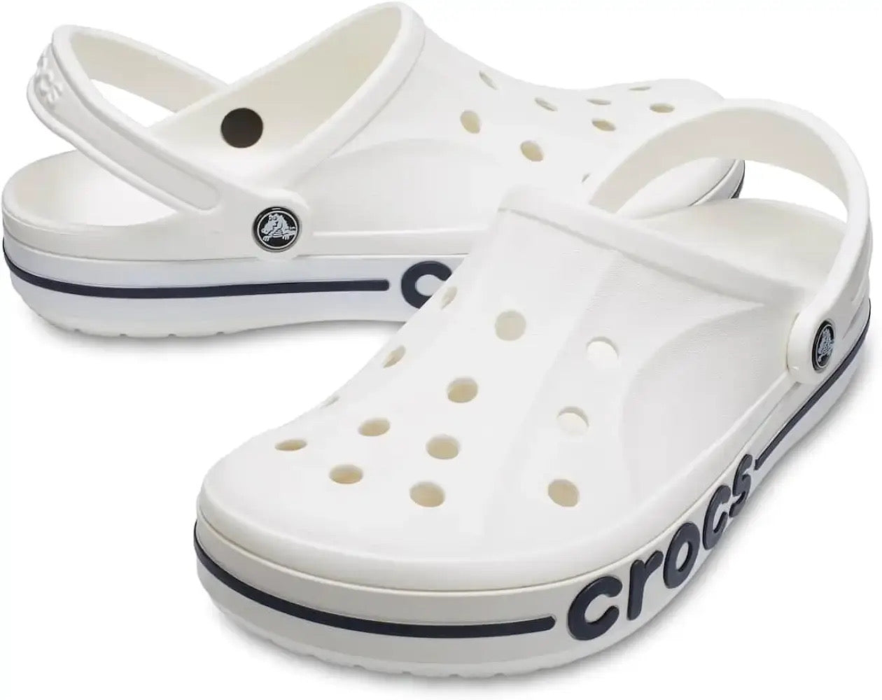 All-Day Comfort: Crocs Bayaband Clog Pure White