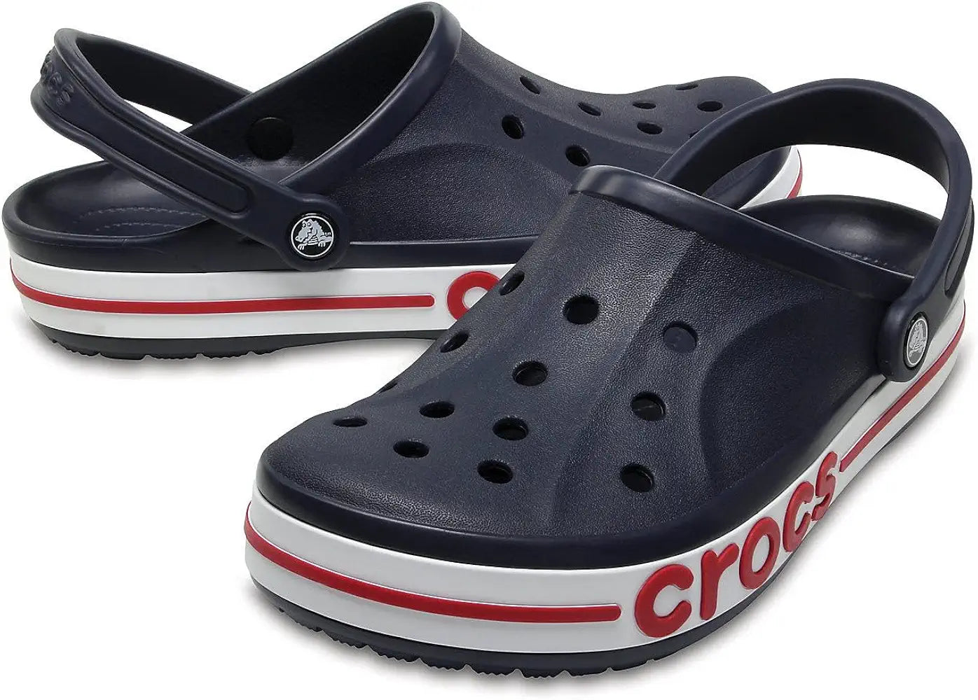All-Day Comfort: Crocs Bayaband Clog Navy Blue/Red
