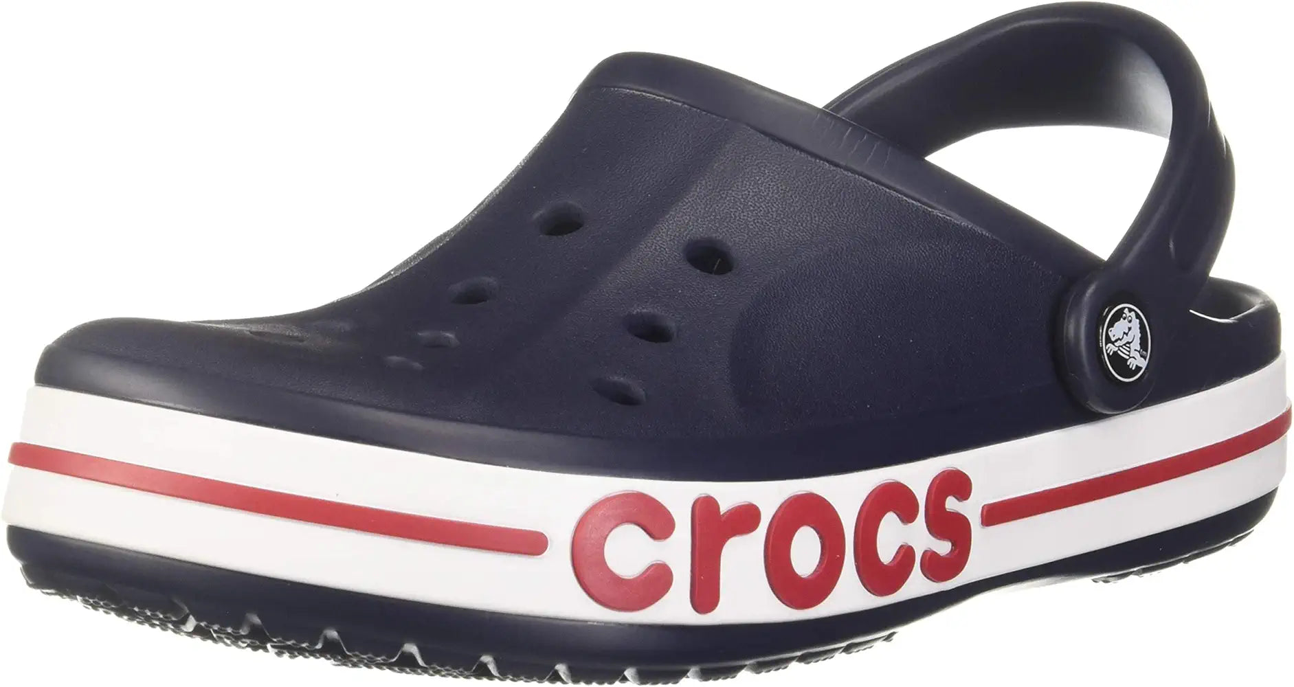 All-Day Comfort: Crocs Bayaband Clog Navy Blue/Red