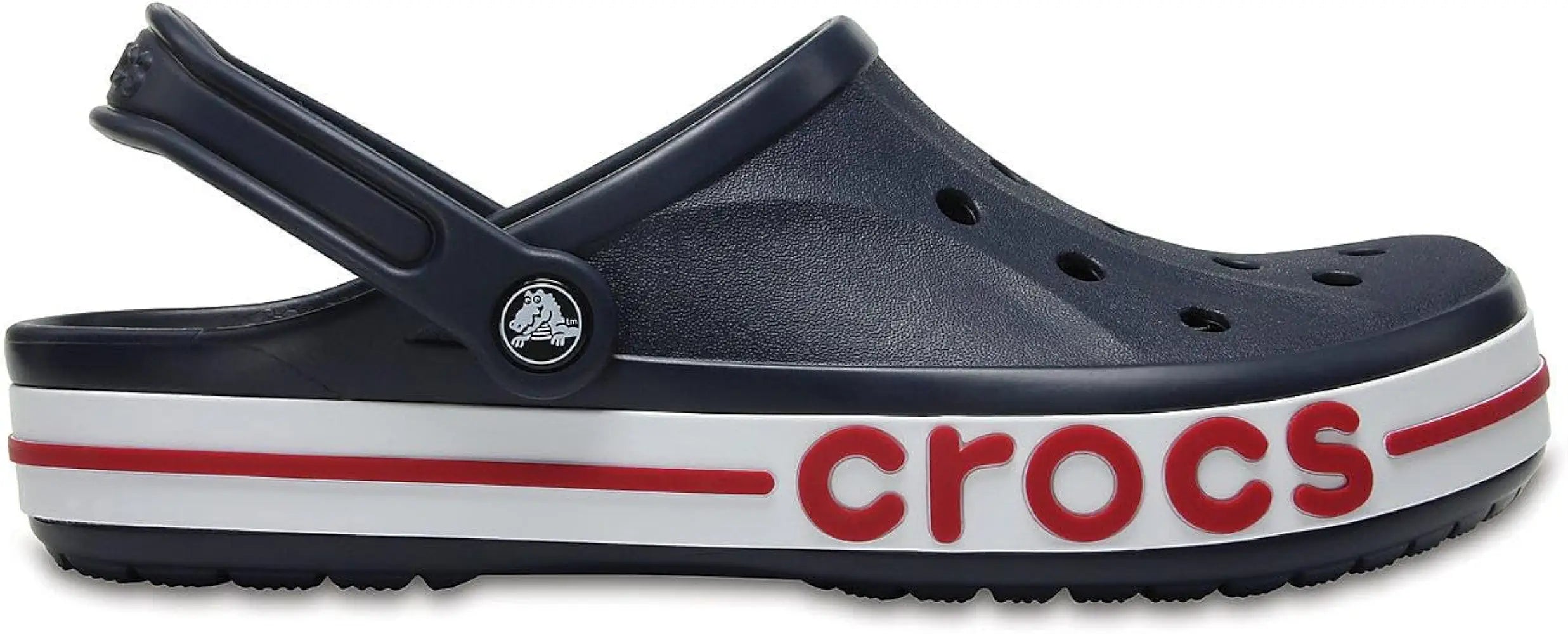 All-Day Comfort: Crocs Bayaband Clog Navy Blue/Red