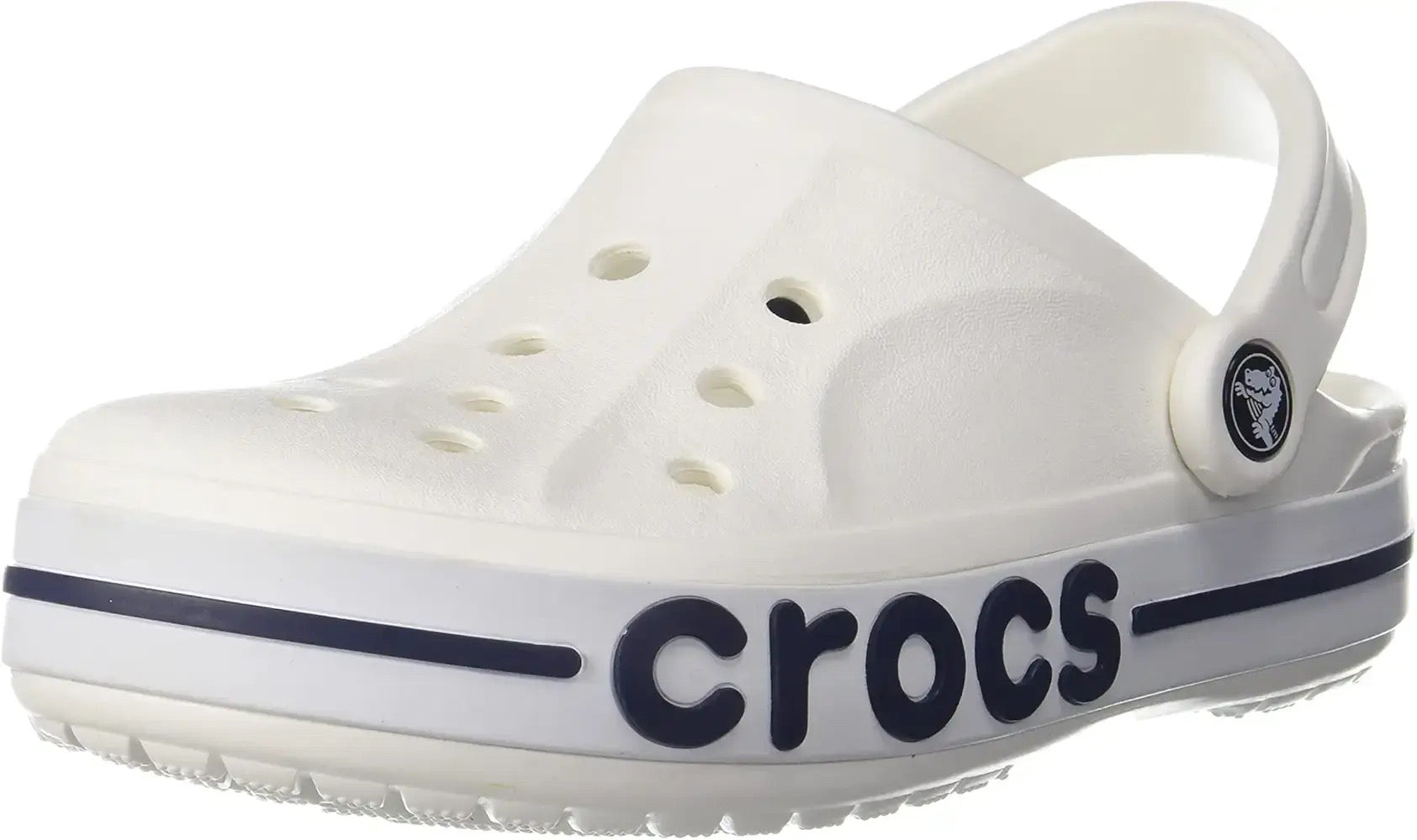 All-Day Comfort: Crocs Bayaband Clog Pure White