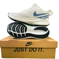 Active Performance Mesh Sneakers – Off-White / Steel Blue