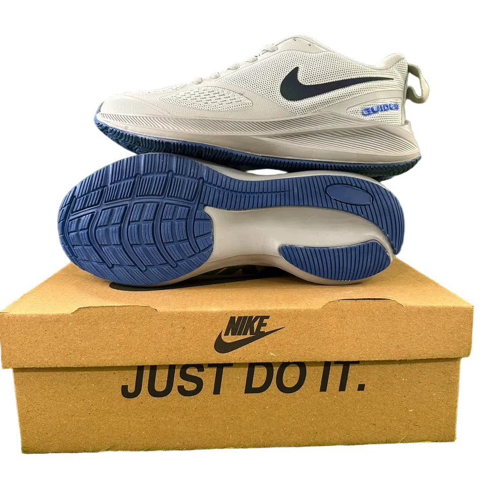 Active Performance Mesh Sneakers – Light Grey / Dark Navy
