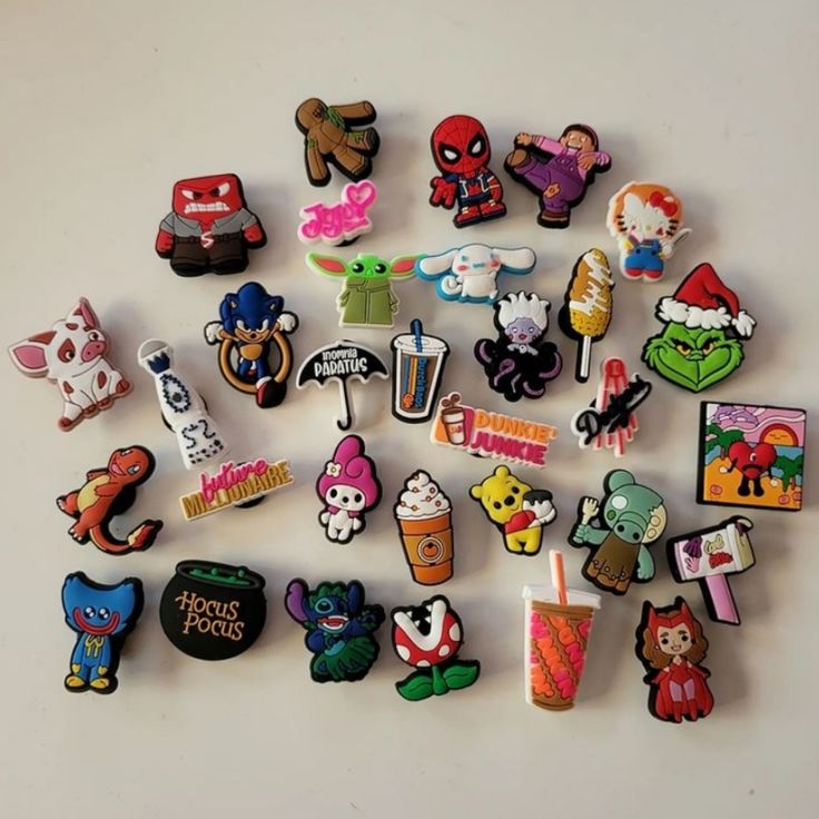 Aesthetic Crocs Charms – Cute & Quirky Shoe Pins